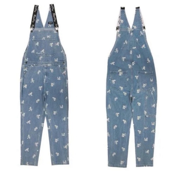 Ripndip Denim - RIPNDIP Denim Dance Party Cat Overalls Small Rip N Dip Jeans